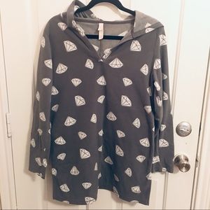 3/$12💜Hooded Lounge Dress
